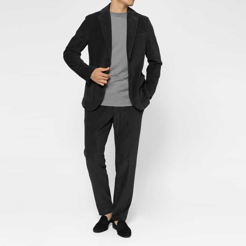 CIRCOLO1901 CIRCOLO 1901＜チルコロ 1901＞ セットアップコーデュロイパンツ GRAY