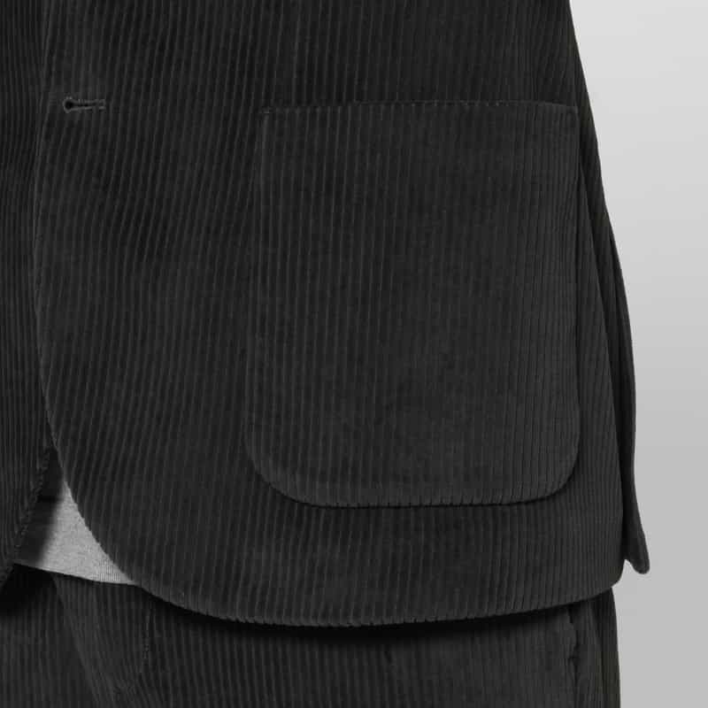 CIRCOLO1901 CIRCOLO 1901＜チルコロ 1901＞ セットアップコーデュロイジャケット GRAY