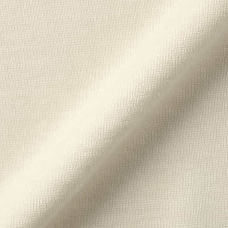 FILIPPO DE LAURENTIIS FILIPPO DE LAURENTIIS＜フィリップ デ ローレンティス＞ クルーネックニットプルオーバー WHITE