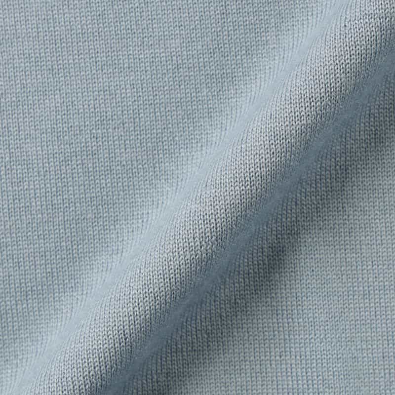 FILIPPO DE LAURENTIIS FILIPPO DE LAURENTIIS＜フィリップ デ ローレンティス＞ クルーネックニットプルオーバー LT BLUE