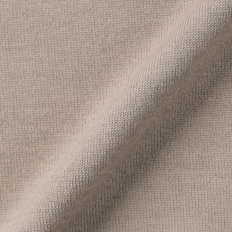 FILIPPO DE LAURENTIIS FILIPPO DE LAURENTIIS＜フィリップ デ ローレンティス＞ モックネックニットプルオーバー BEIGE