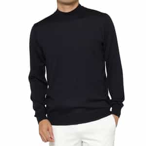 FILIPPO DE LAURENTIIS＜フィリップ デ ローレンティス＞ モックネックニットプルオーバー