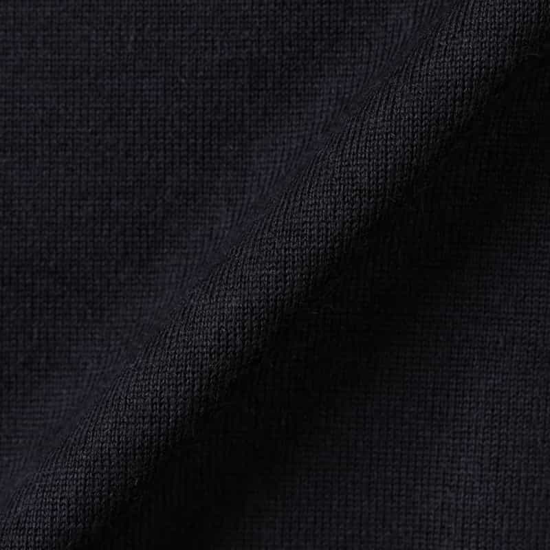 FILIPPO DE LAURENTIIS FILIPPO DE LAURENTIIS＜フィリップ デ ローレンティス＞ モックネックニットプルオーバー NAVY