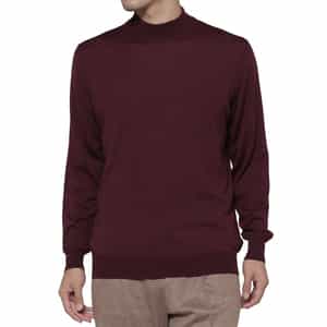 FILIPPO DE LAURENTIIS＜フィリップ デ ローレンティス＞ モックネックニットプルオーバー