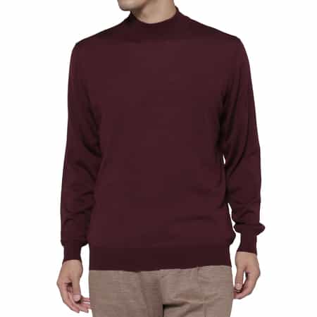 FILIPPO DE LAURENTIIS＜フィリップ デ ローレンティス＞ モックネックニットプルオーバー