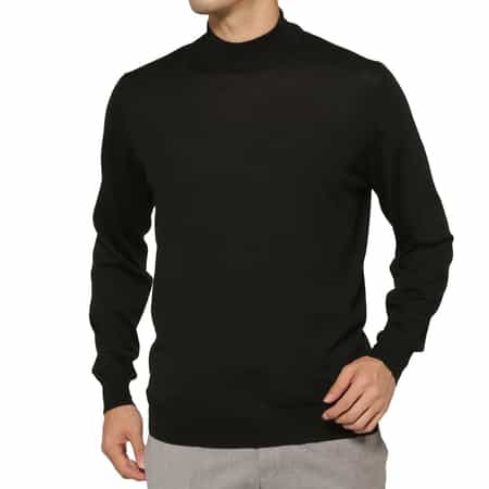 FILIPPO DE LAURENTIIS＜フィリップ デ ローレンティス＞ モックネックニットプルオーバー