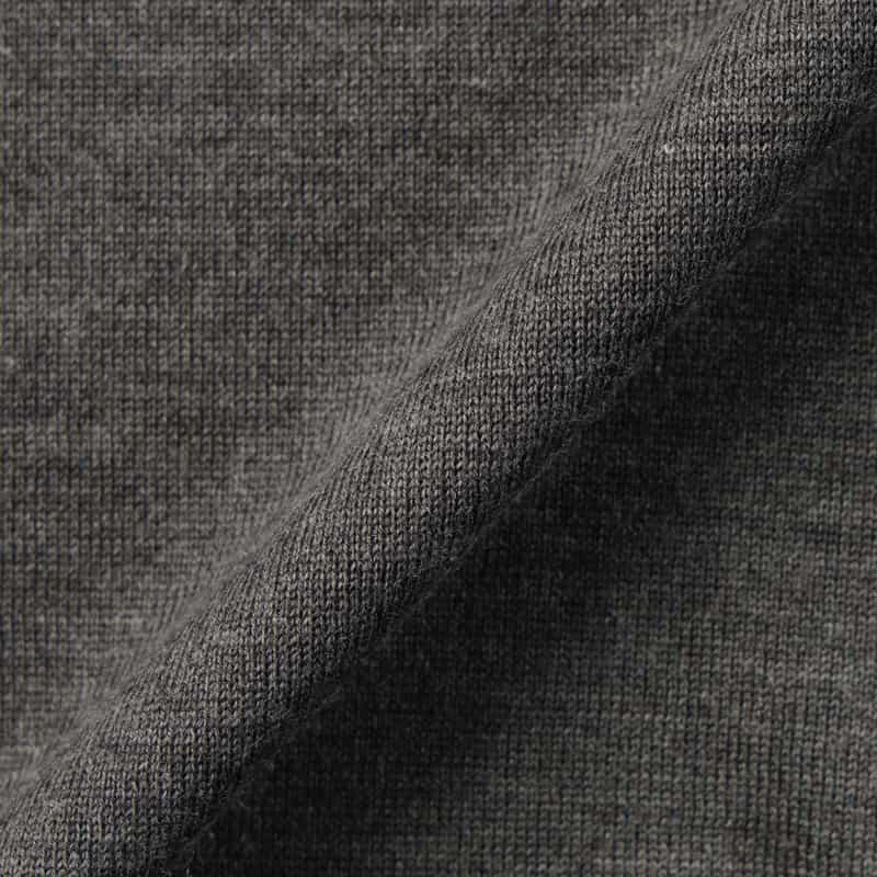 FILIPPO DE LAURENTIIS FILIPPO DE LAURENTIIS＜フィリップ デ ローレンティス＞ モックネックニットプルオーバー GRAY