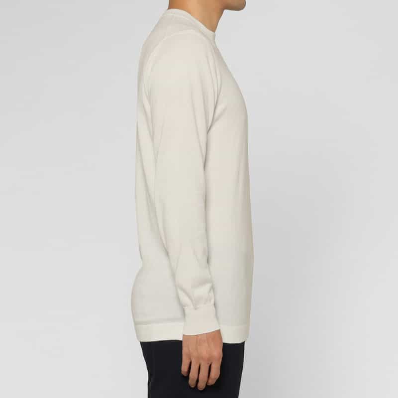 FILIPPO DE LAURENTIIS FILIPPO DE LAURENTIIS＜フィリップ デ ローレンティス＞ コットンカシミヤニットプルオーバー WHITE