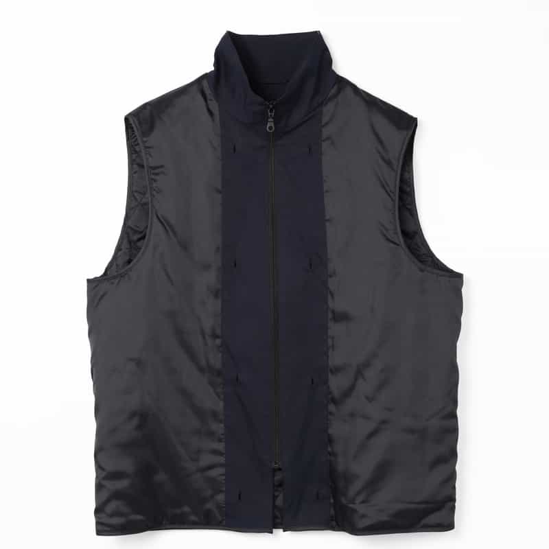 BARNEYS NEW YORK ライナー付きベンタイルコート NAVY