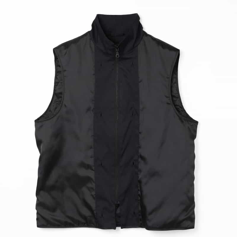 BARNEYS NEW YORK ライナー付きベンタイルコート BLACK