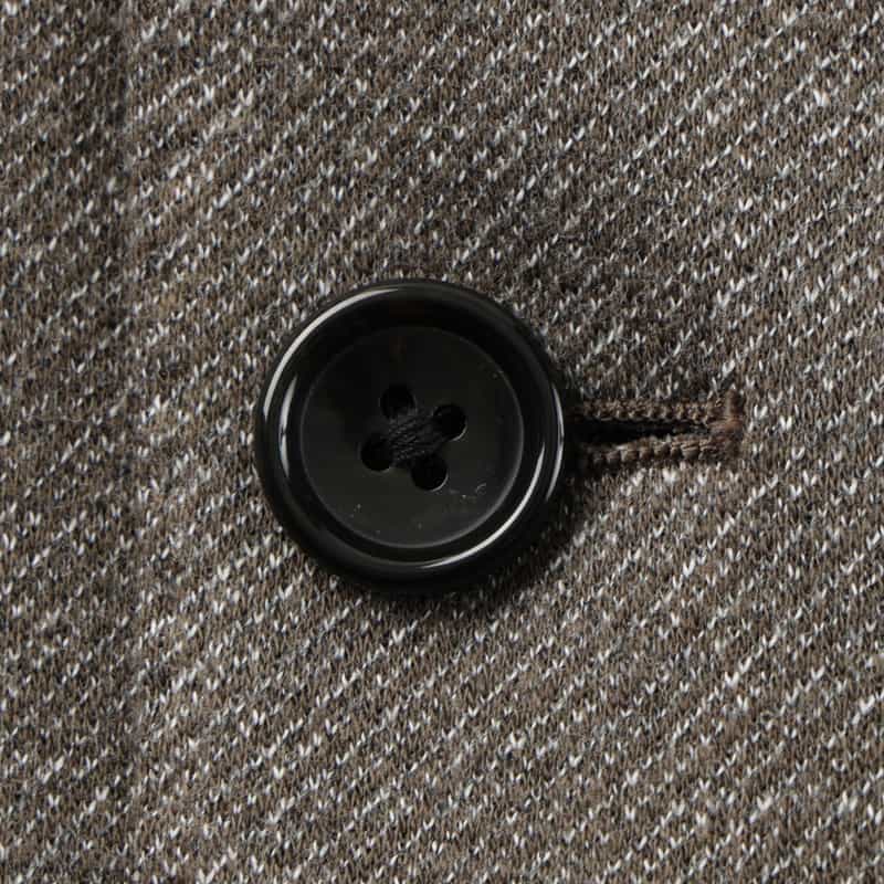 BARNEYS NEW YORK セットアップ ムーリネツイル素材シングルジャケット BROWN
