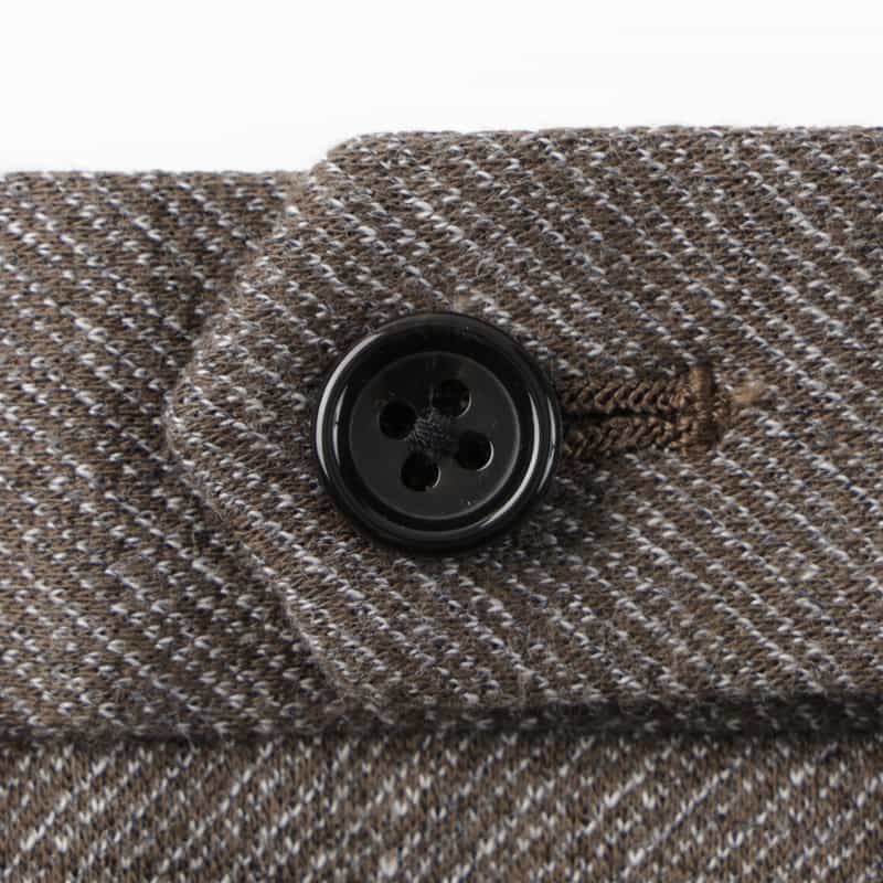 BARNEYS NEW YORK セットアップ ムーリネツイル素材ストレッチパンツ BROWN