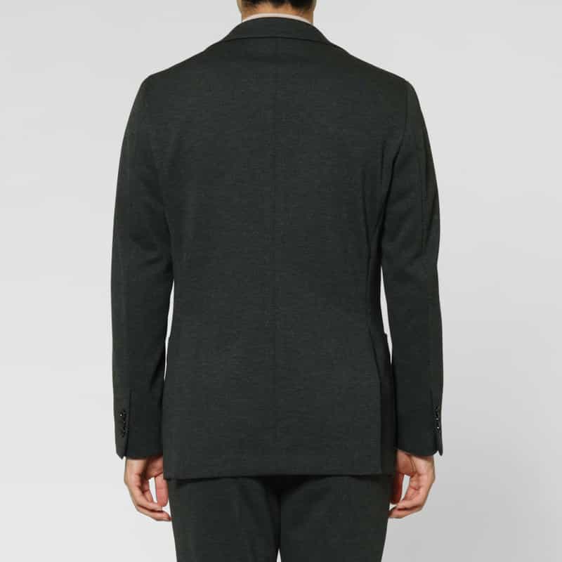 BARNEYS NEW YORK セットアップ ハニカムジャガード素材シングルジャケット GRAY