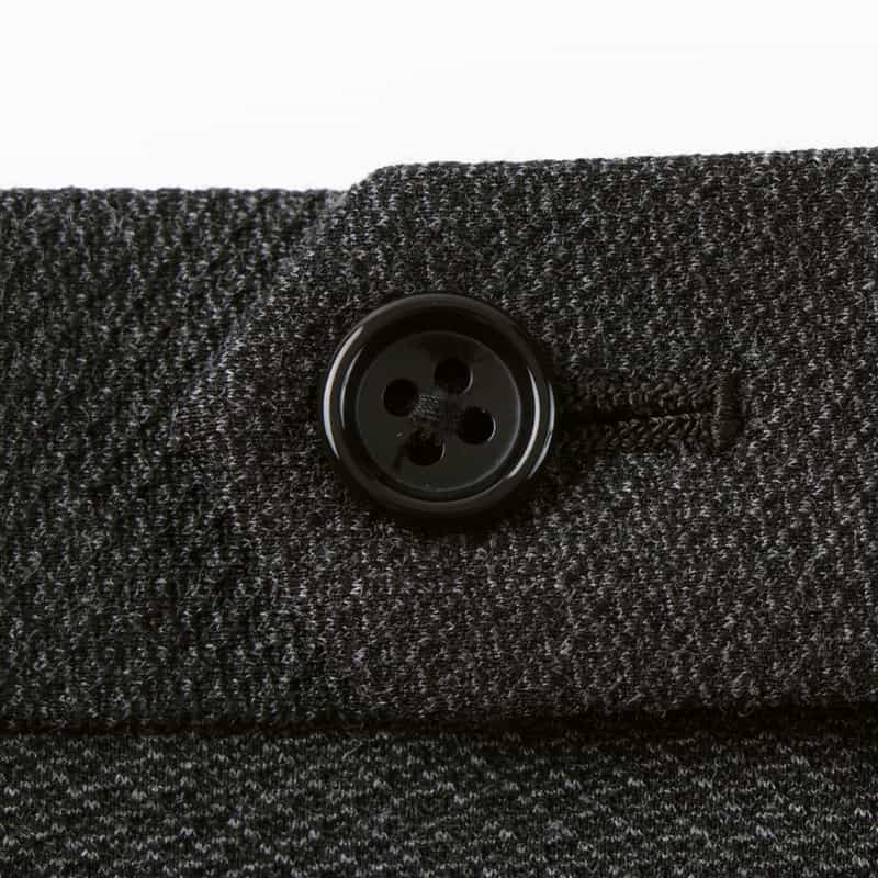 BARNEYS NEW YORK セットアップ ハニカムジャガード素材ストレッチパンツ GRAY