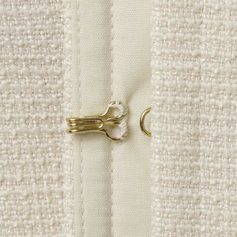 BARNEYS NEW YORK ウォッシャブル ツイード素材半袖ジャケット IVORY