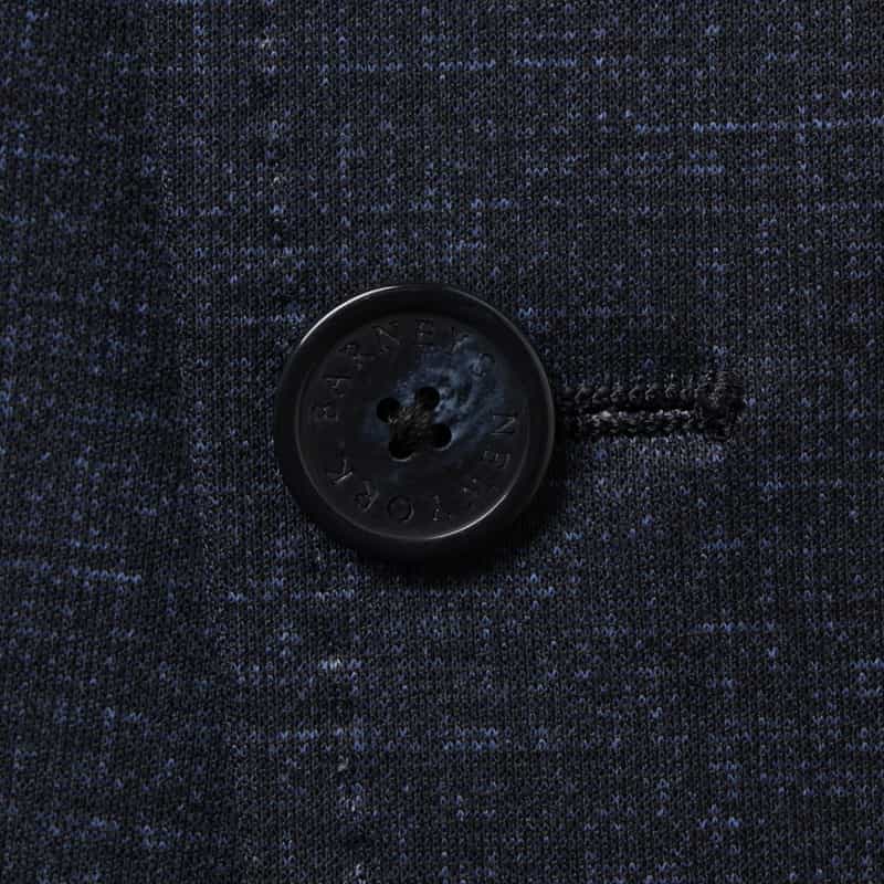 BARNEYS NEW YORK セットアップ ダブルニットシングルジャケット NAVY