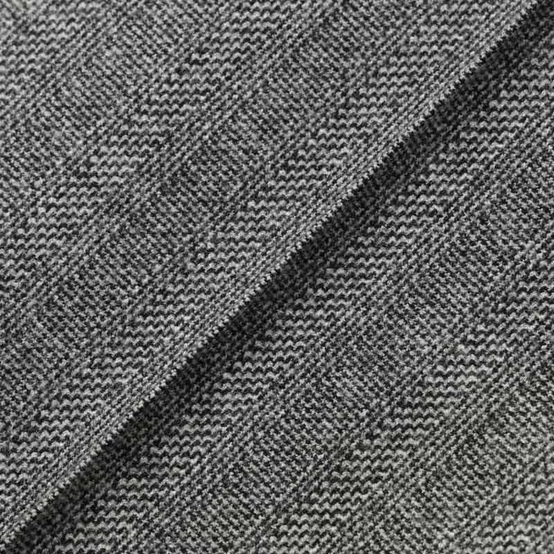 BARNEYS NEW YORK セットアップ ヘリンボーンストレートパンツ GRAY