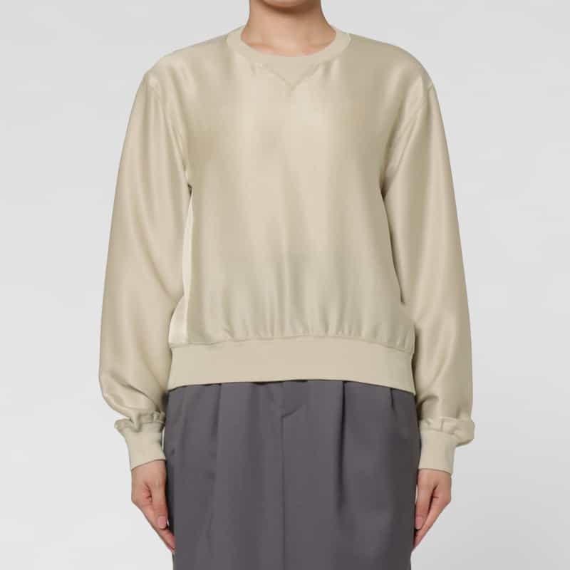 KANAKO SAKAI KANAKO SAKAI ＜カナコ サカイ＞ バーニーズ　ニューヨーク限定 サテンプルオーバー BEIGE