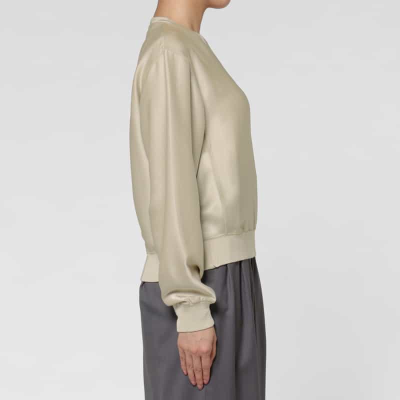 KANAKO SAKAI KANAKO SAKAI ＜カナコ サカイ＞ バーニーズ　ニューヨーク限定 サテンプルオーバー BEIGE