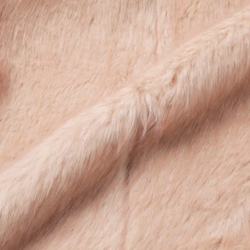 BARNEYS NEW YORK ベルテッド フェイクファージレ PINK