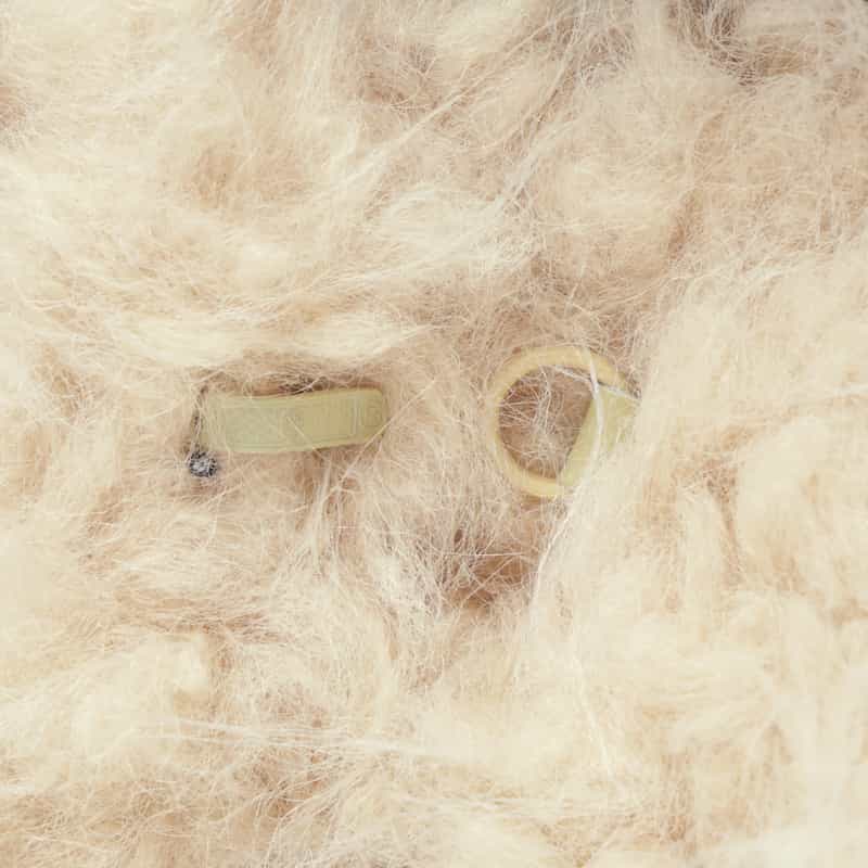 BARNEYS NEW YORK フェイクファー ショートジャケット BEIGE