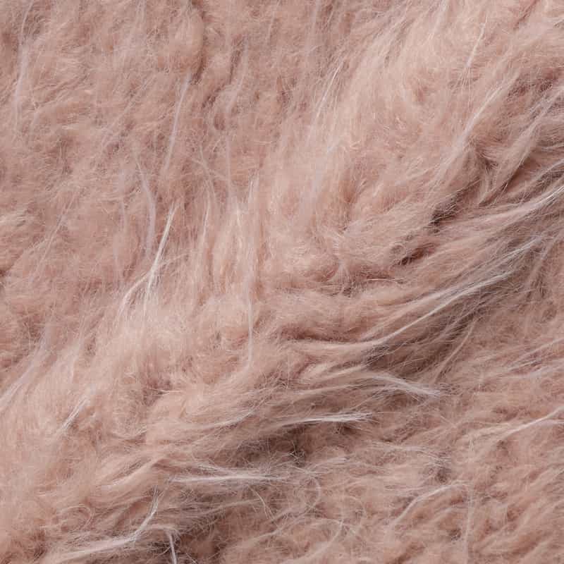 BARNEYS NEW YORK フェイクファー ショートジャケット PINK