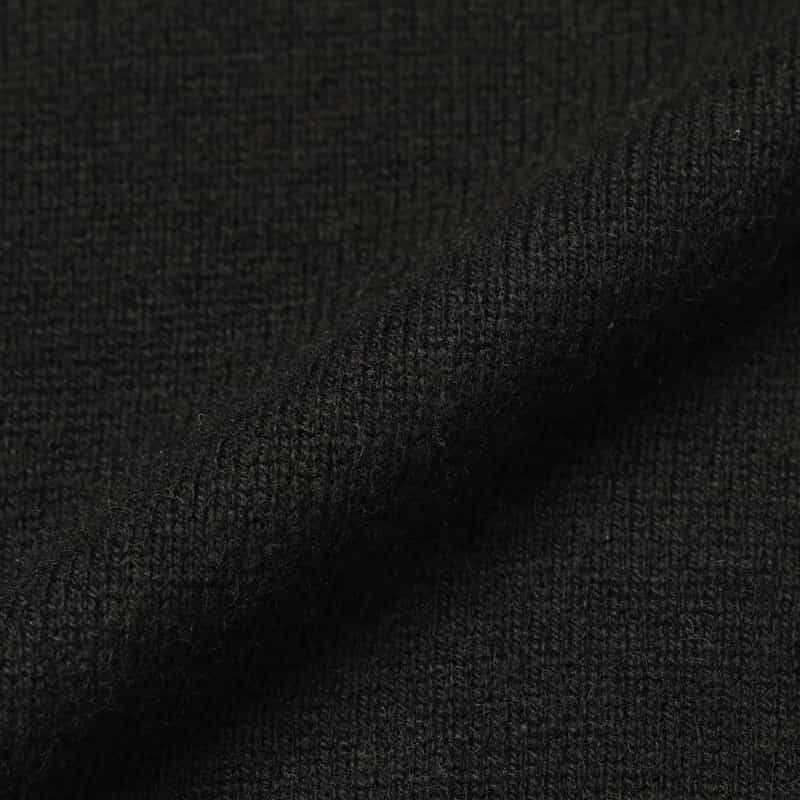 PIPPIOLINO PIPPIOLINO ＜ピッピオリーノ＞ バーニーズ　ニューヨーク限定Vネックスキッパーポロニットプルオーバー BLACK