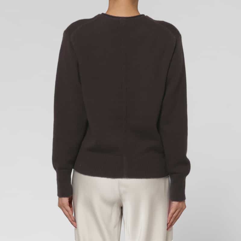 PIPPIOLINO PIPPIOLINO ＜ピッピオリーノ＞ バーニーズ　ニューヨーク限定Vネックニットプルオーバー BROWN