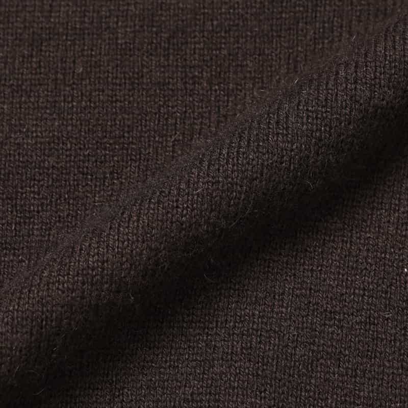 PIPPIOLINO PIPPIOLINO ＜ピッピオリーノ＞ バーニーズ　ニューヨーク限定Vネックニットプルオーバー BROWN