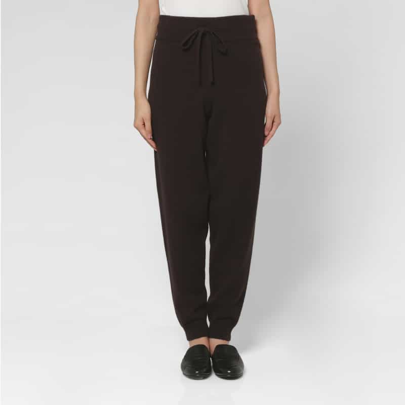PIPPIOLINO PIPPIOLINO ＜ピッピオリーノ＞ バーニーズ　ニューヨーク限定ドローストリング ニットラウンジパンツ BROWN