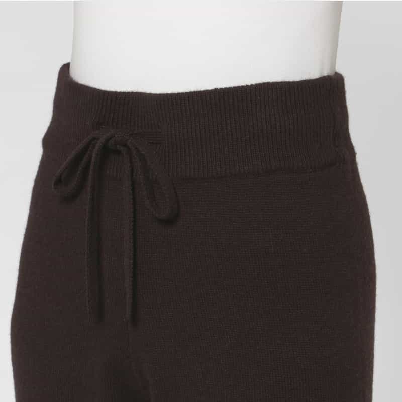 PIPPIOLINO PIPPIOLINO ＜ピッピオリーノ＞ バーニーズ　ニューヨーク限定ドローストリング ニットラウンジパンツ BROWN