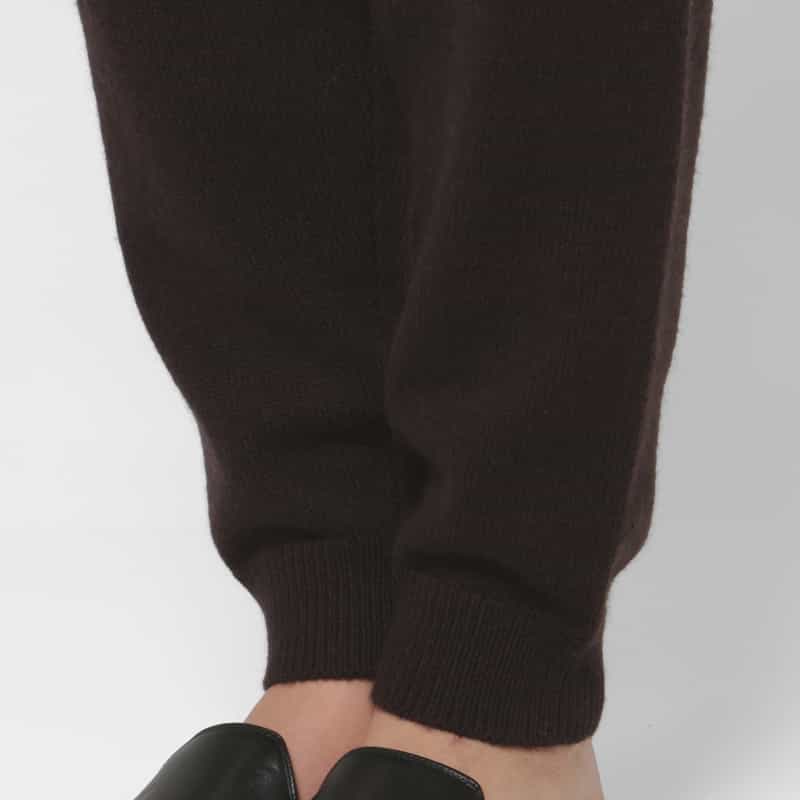 PIPPIOLINO PIPPIOLINO ＜ピッピオリーノ＞ バーニーズ　ニューヨーク限定ドローストリング ニットラウンジパンツ BROWN
