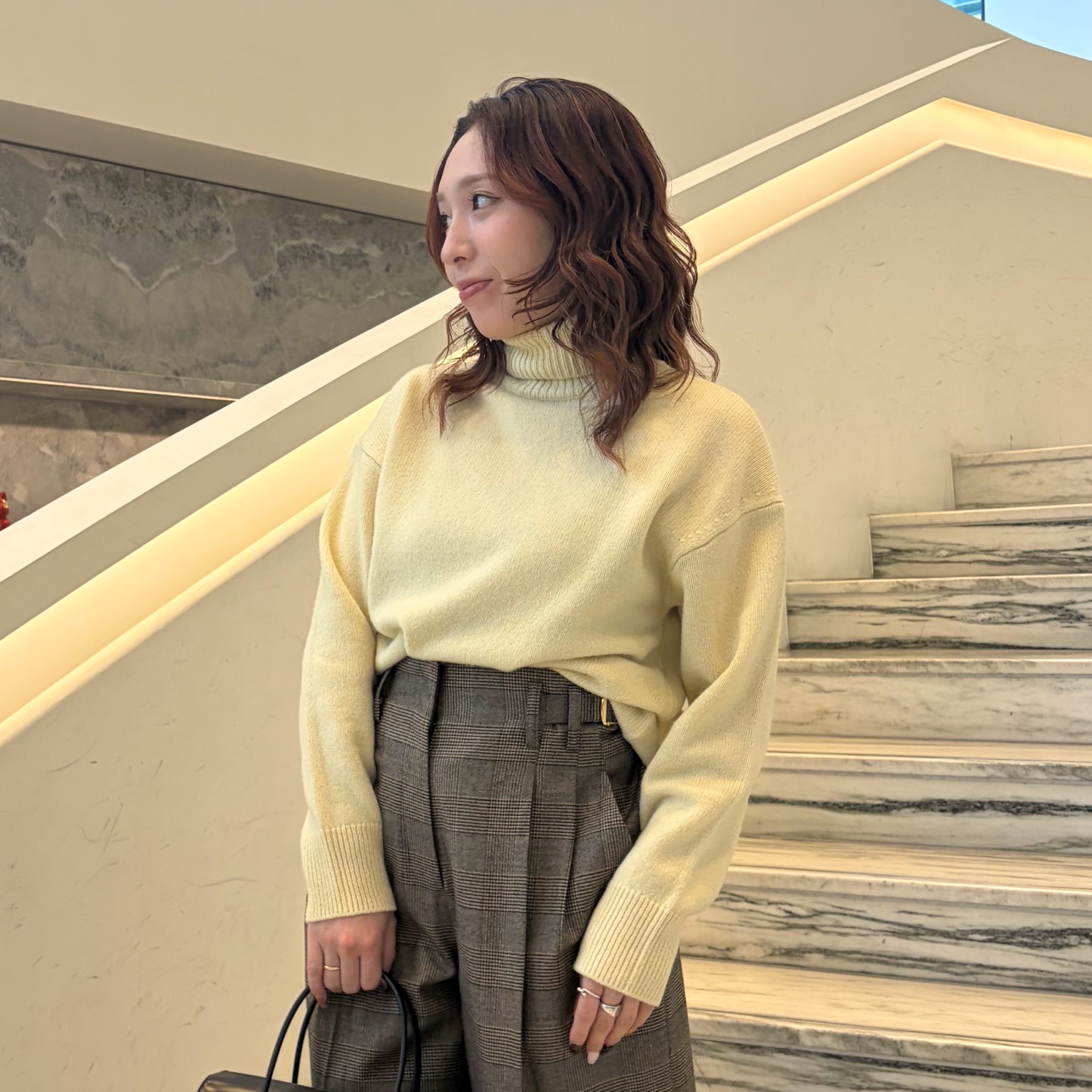PIPPIOLINO ＜ピッピオリーノ＞ バーニーズ　ニューヨーク限定ラムウールタートルネックニットプルオーバー