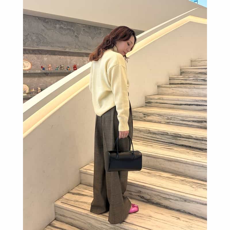 PIPPIOLINO PIPPIOLINO ＜ピッピオリーノ＞ バーニーズ　ニューヨーク限定ラムウールタートルネックニットプルオーバー YELLOW