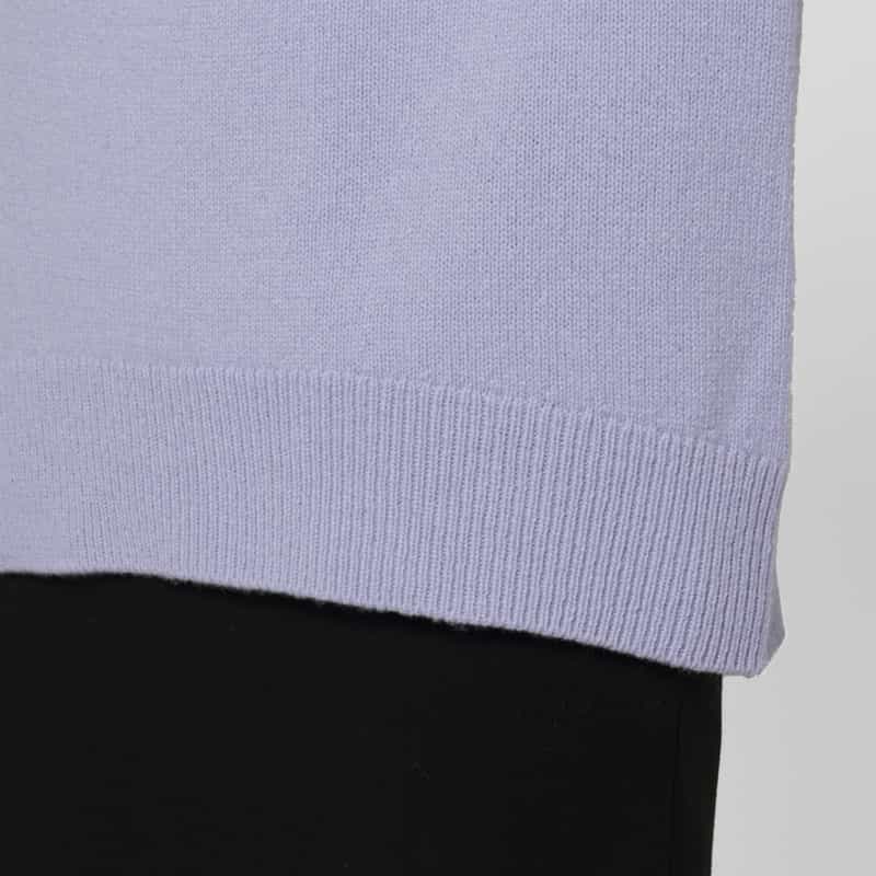 PIPPIOLINO PIPPIOLINO ＜ピッピオリーノ＞ バーニーズ　ニューヨーク限定ラムウールタートルネックニットプルオーバー LILAC