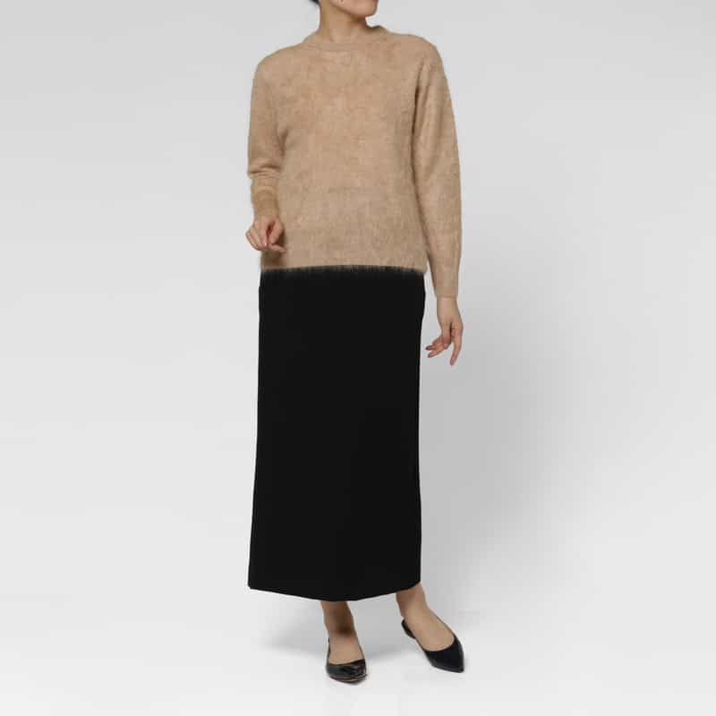 PIPPIOLINO PIPPIOLINO ＜ピッピオリーノ＞ バーニーズ　ニューヨーク限定カシミヤミンクニットプルオーバー CAMEL