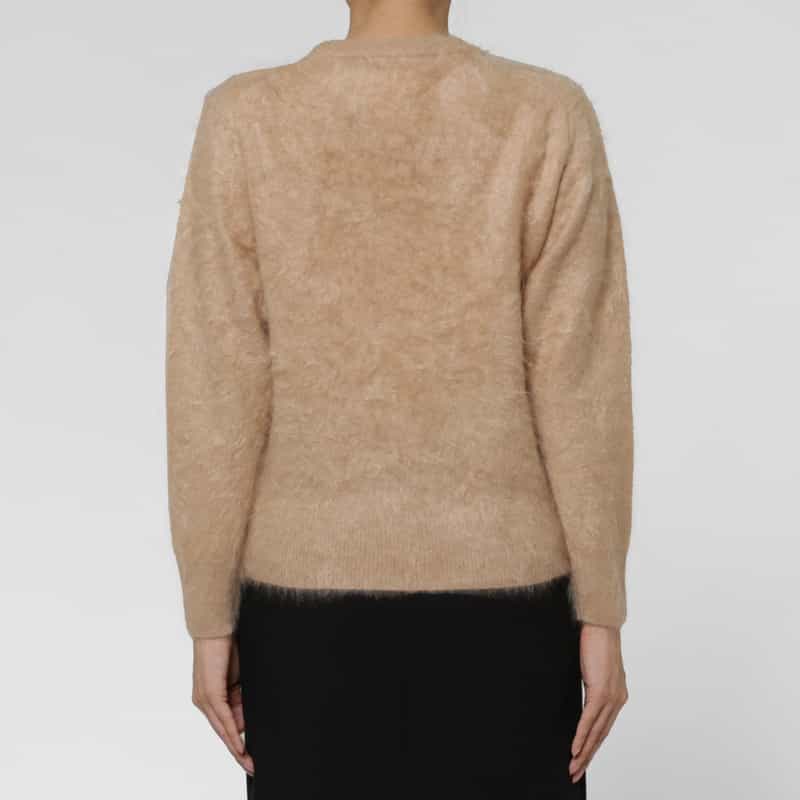 PIPPIOLINO PIPPIOLINO ＜ピッピオリーノ＞ バーニーズ　ニューヨーク限定カシミヤミンクニットプルオーバー CAMEL