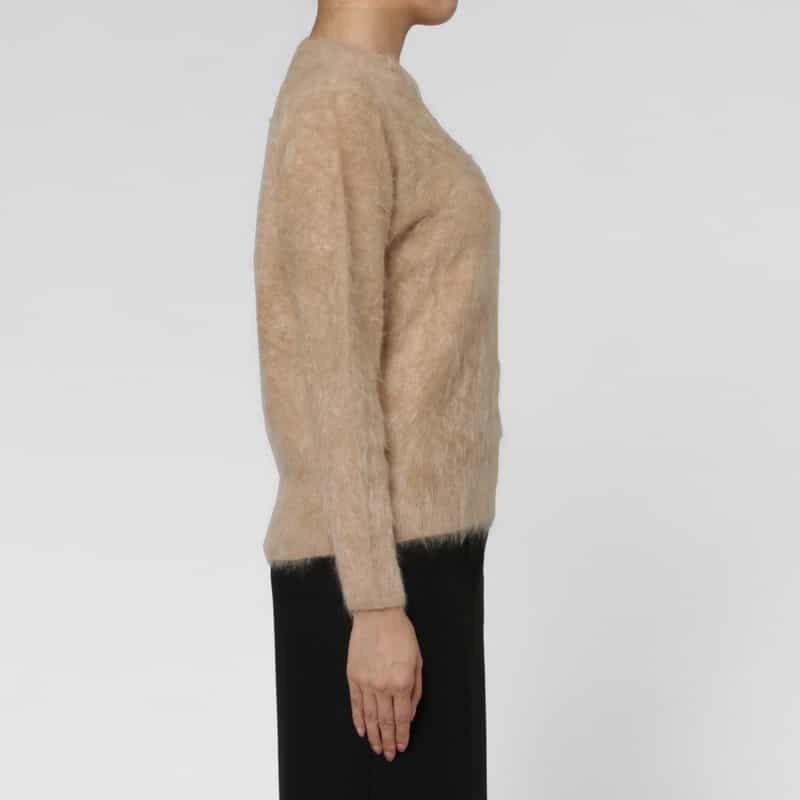 PIPPIOLINO PIPPIOLINO ＜ピッピオリーノ＞ バーニーズ　ニューヨーク限定カシミヤミンクニットプルオーバー CAMEL