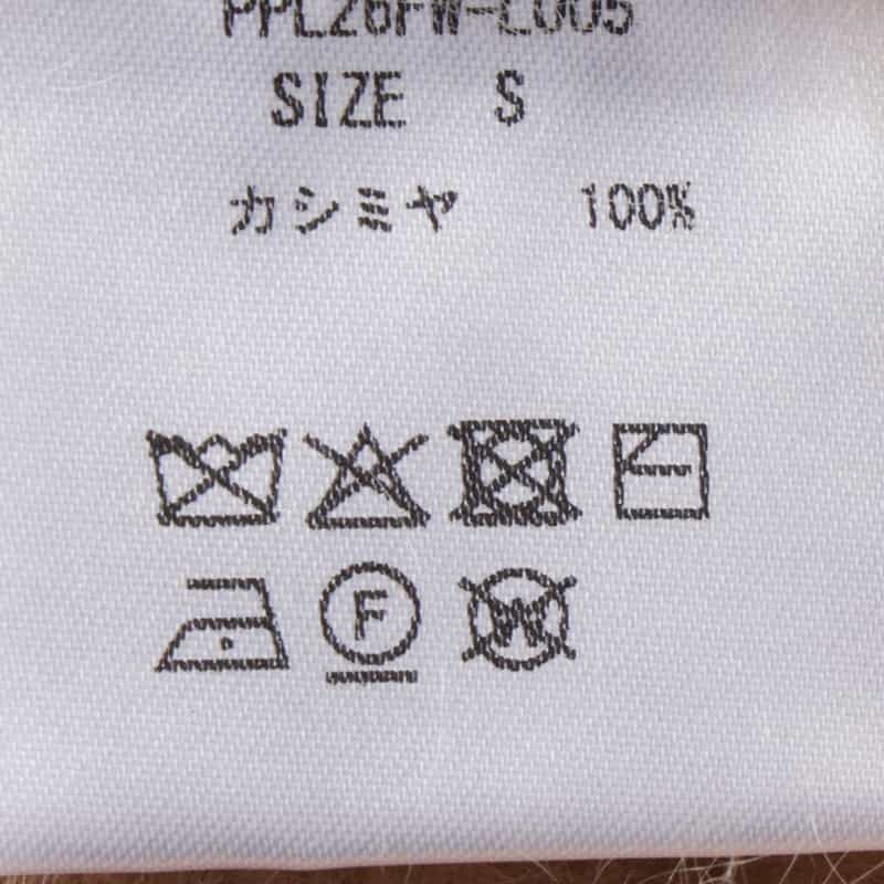 PIPPIOLINO PIPPIOLINO ＜ピッピオリーノ＞ バーニーズ　ニューヨーク限定カシミヤミンクニットプルオーバー CAMEL