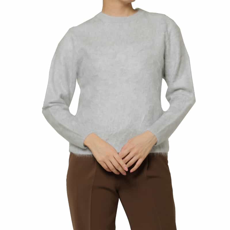 PIPPIOLINO PIPPIOLINO ＜ピッピオリーノ＞ バーニーズ　ニューヨーク限定カシミヤミンクニットプルオーバー GREIGE