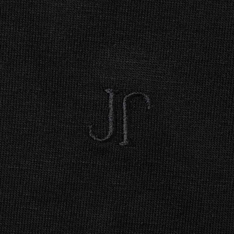 JUUN J JUUN J ＜ジューンジー＞ バックスリット スリムフィット タートルネックニットプルオーバー BLACK