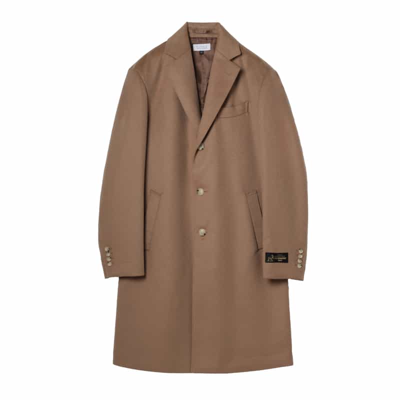 BARNEYS NEW YORK カシミヤ100％チェスターコート BEIGE