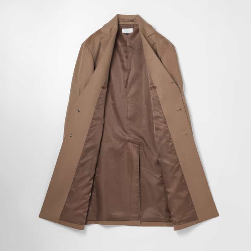 BARNEYS NEW YORK カシミヤ100％チェスターコート BEIGE