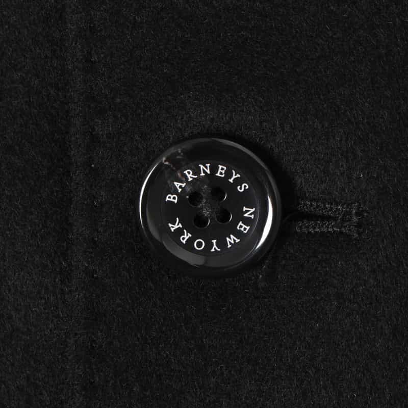 BARNEYS NEW YORK カシミヤ100％チェスターコート BLACK
