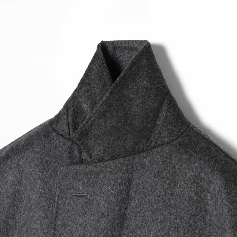 BARNEYS NEW YORK カシミヤ100％チェスターコート GRAY