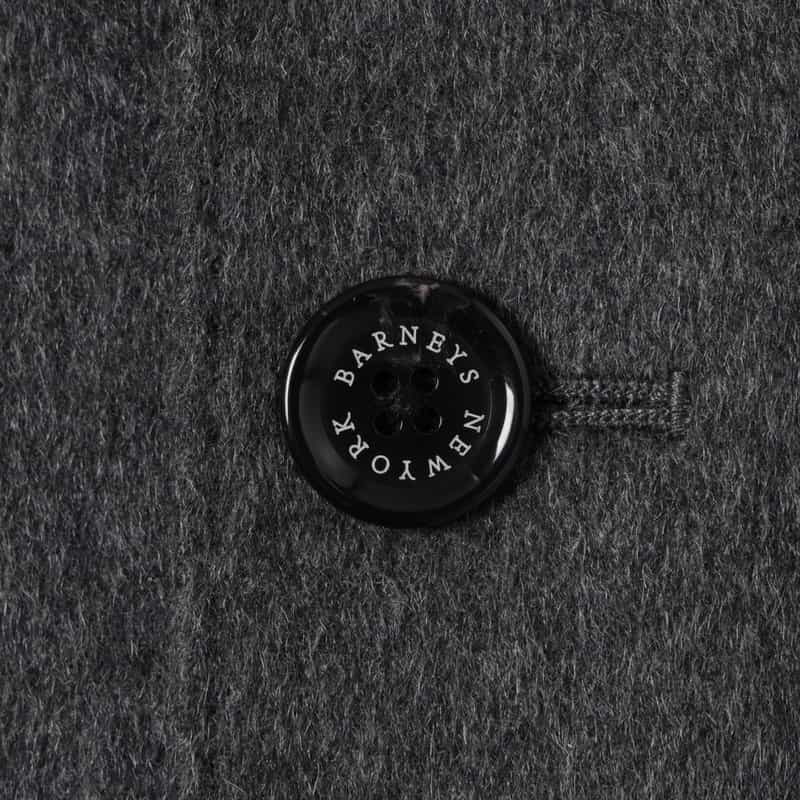 BARNEYS NEW YORK カシミヤ100％チェスターコート GRAY