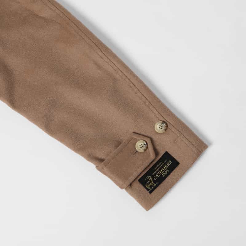 BARNEYS NEW YORK カシミヤ100％ステンカラーコート BEIGE