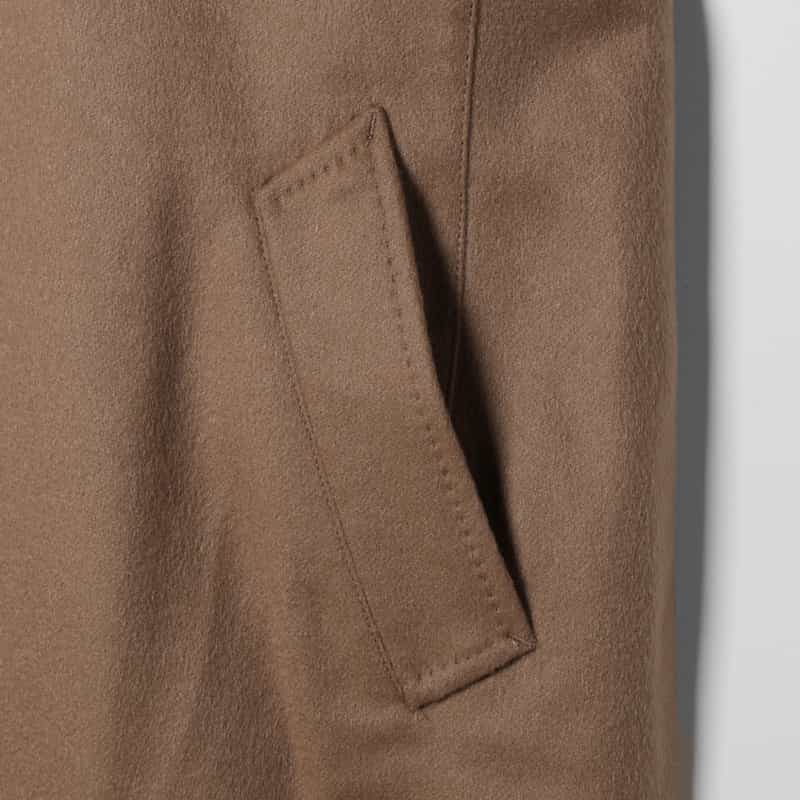 BARNEYS NEW YORK カシミヤ100％ステンカラーコート BEIGE