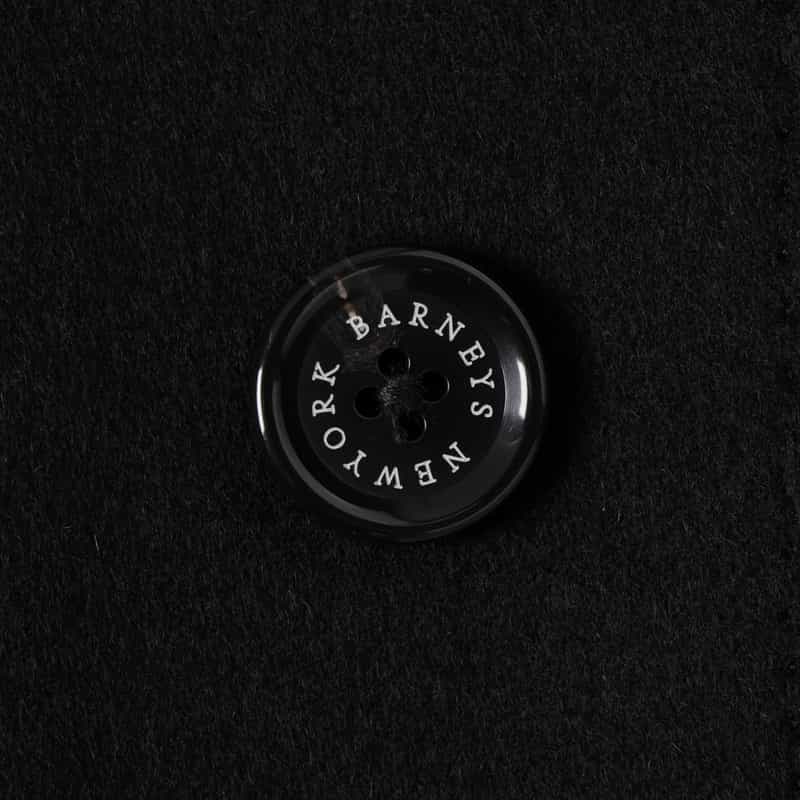 BARNEYS NEW YORK カシミヤ100％ステンカラーコート BLACK