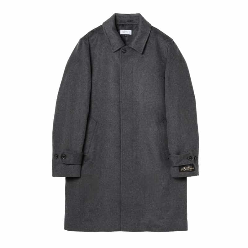 BARNEYS NEW YORK カシミヤ100％ステンカラーコート GRAY